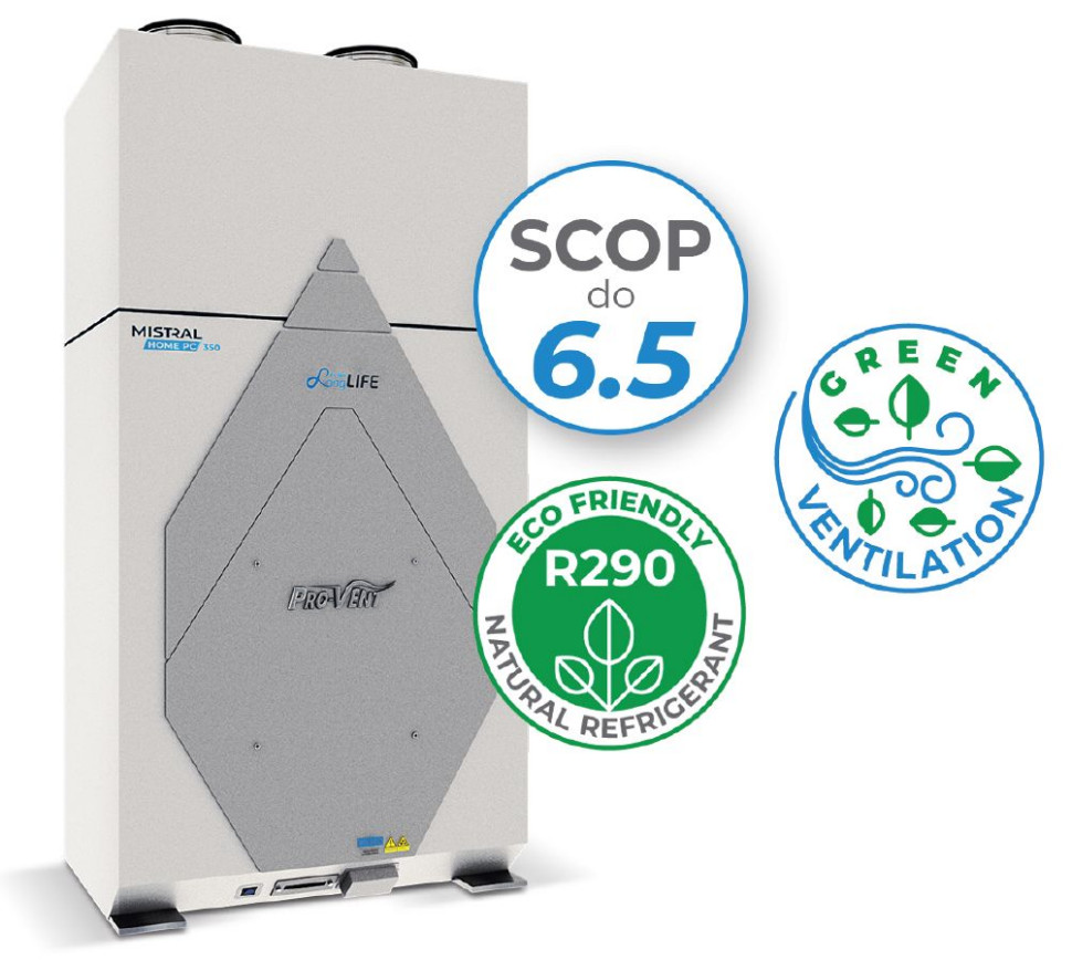 Centrala wentylacyjna MISTRAL HOME PC