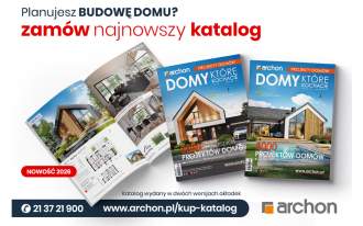 49 NOWOŚCI PROJEKTOWYCH w najnowszym wydaniu katalogu "DOMY, KTÓRE KOCHACIE" ARCHON+