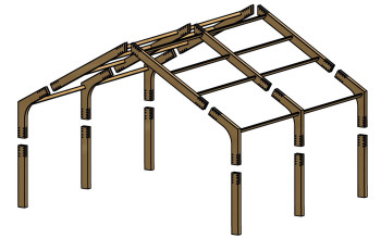 System modułowy z drewna klejonego TCLwood618® - projektuj i buduj swobodnie