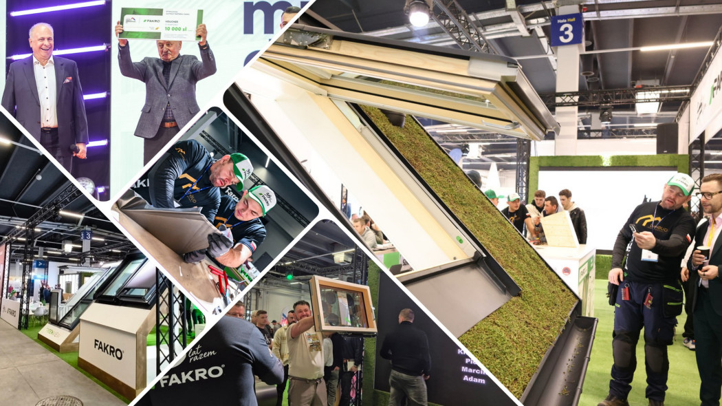 FAKRO: sukces, innowacje i promocja rzemiosła na targach Dach Forum