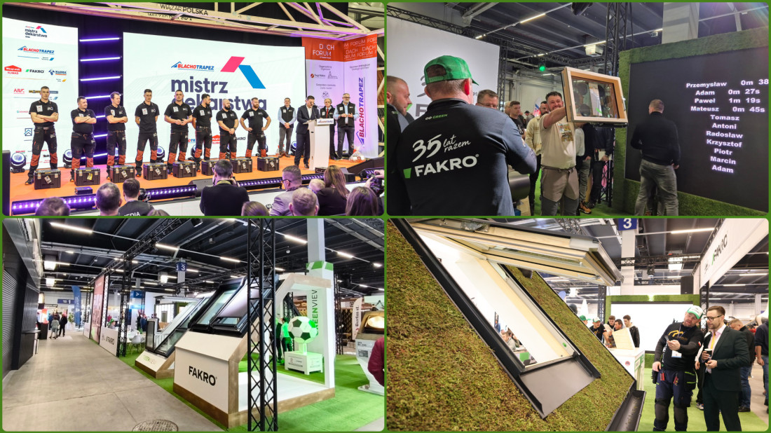 FAKRO ze Złotym Medalem Dach Forum 2026 w Kielcach