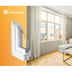 System okienny Kömmerling 70 - klasyk w renowacjach