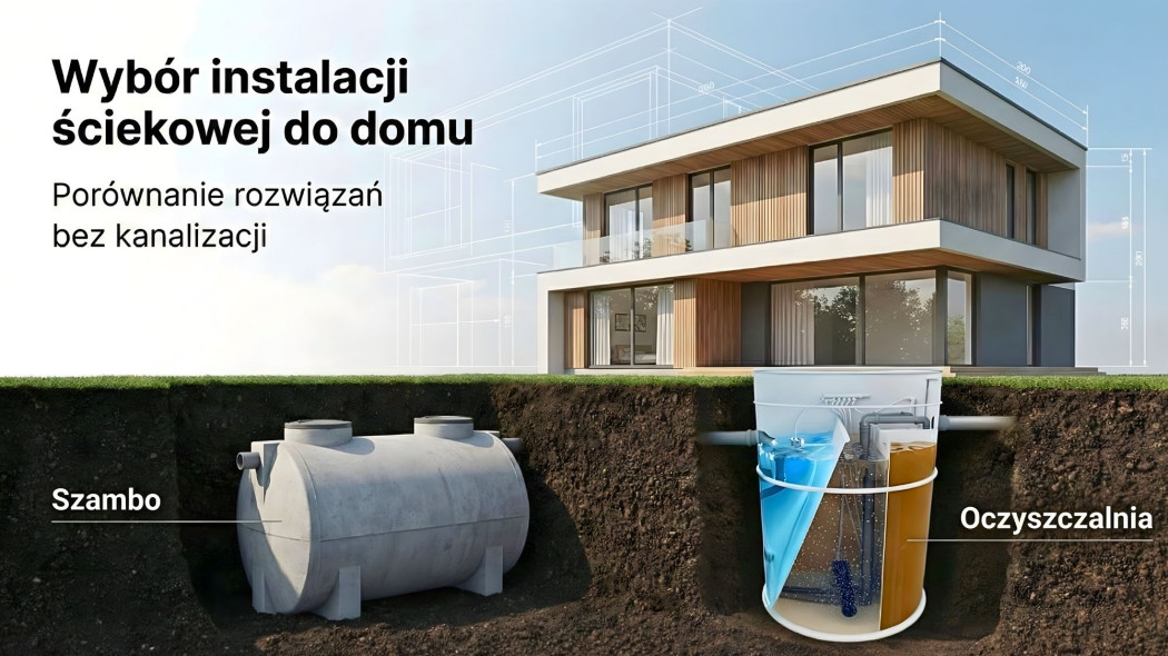 Szambo czy oczyszczalnia? Wybór dla właścicieli domów jednorodzinnych bez kanalizacji