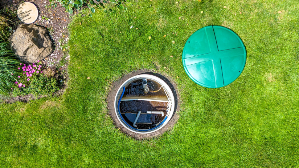 Przydomowa oczyszczalnia ścieków VH6 PREMIUM – widok z góry