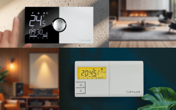 Klasyka na nowo: Nowe regulatory SALUS 091PRO i 091PRO RF - ten sam montaż, więcej możliwości