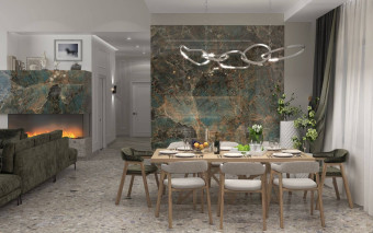 Fornir kamienny, czyli kamień w rolce do dekoracji ścian - wygląda luksusowo, a waży tyle co tapeta