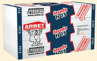 Płyty Fasada FS 15 - styropian elewacyjny EPS