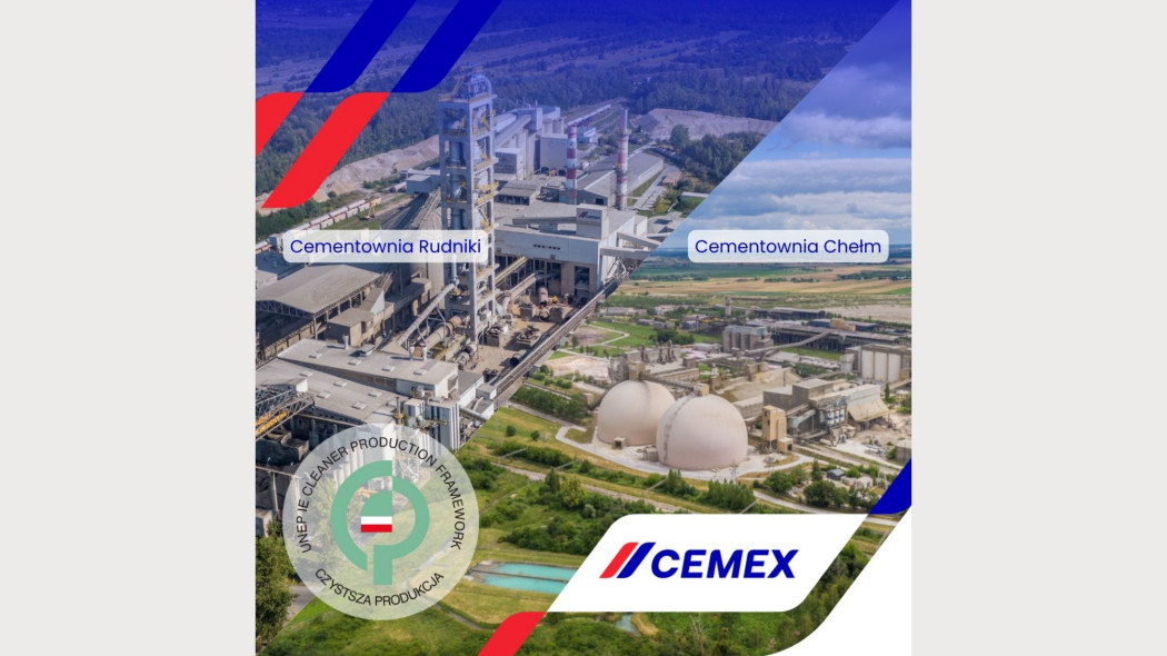 Cementownie Cemex w elicie ekologicznej produkcji. Tylko 22 firmy w Polsce z tym wyróżnieniem
