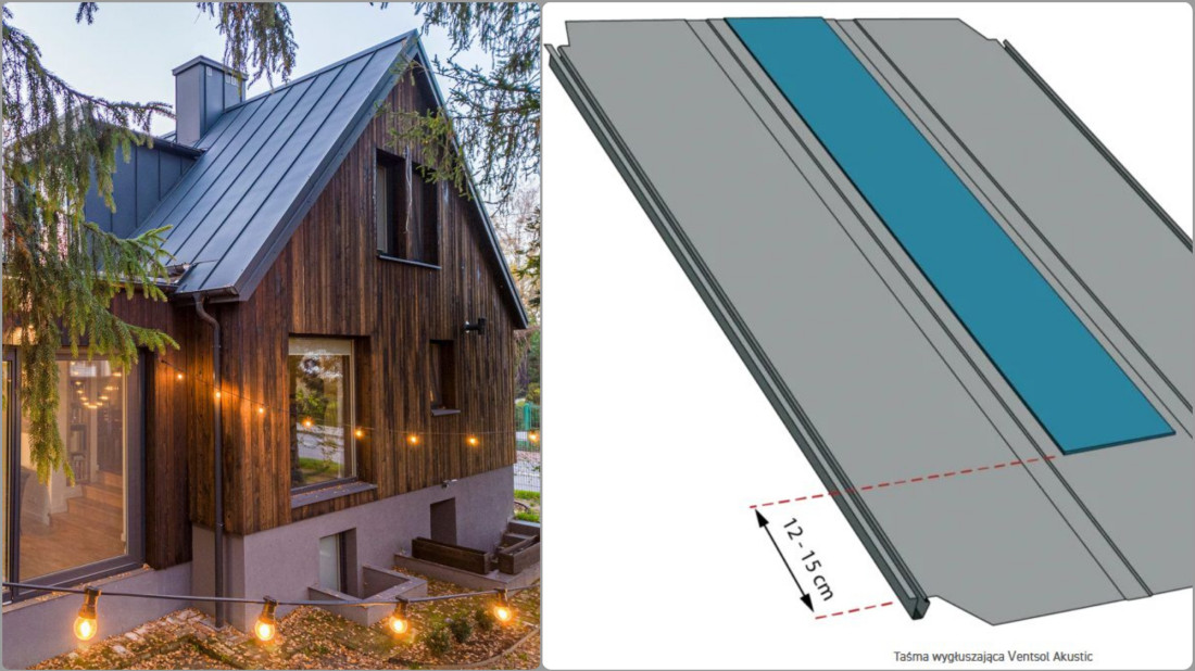 Panele dachowe na rąbek stojący - elegancja, szczelność i szybki montaż 