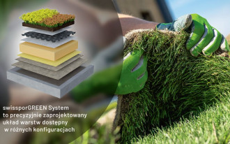 swissporGREEN System - system dachów zielonych dla nowoczesnej architektury