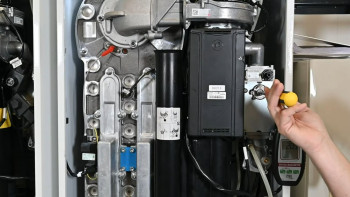 Nowa armatura gazowa Resideo w kotłach AMC Pro 135 i 160 kW - pomiary, przezbrojenie i regulacja