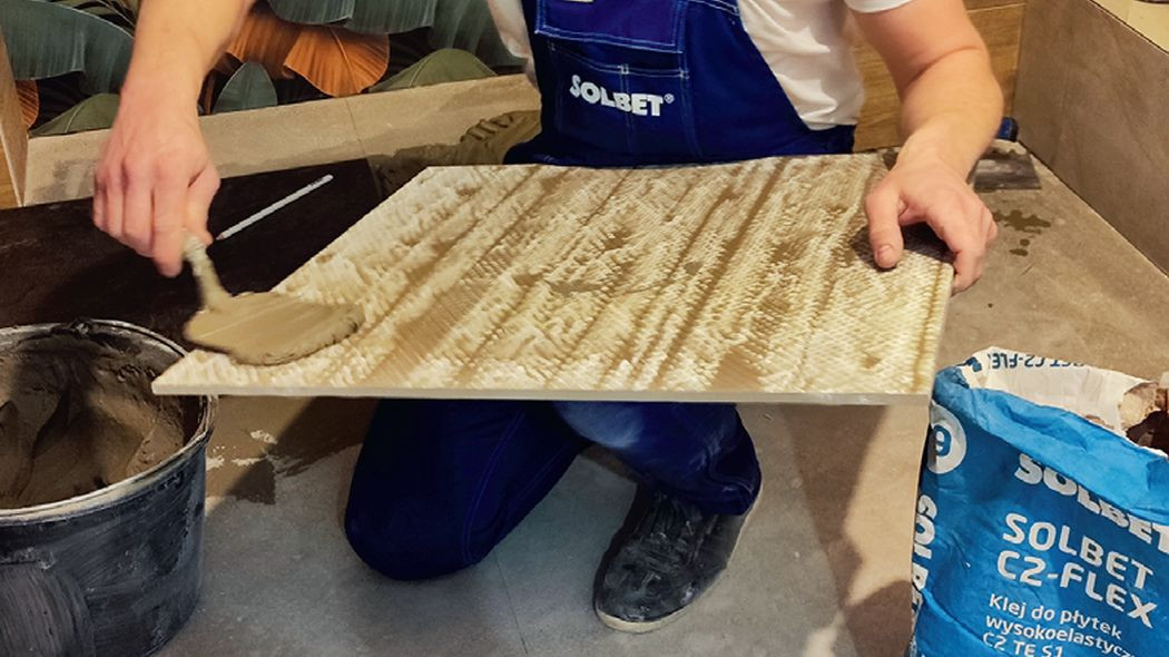Wykończenie na wiele sposobów - kleje do płytek od SOLBET