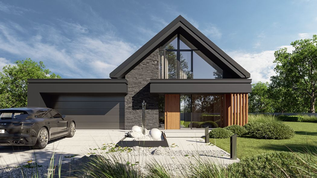 Klimatyczna architektura w eleganckim wydaniu - HOMEKONCEPT 166 G2