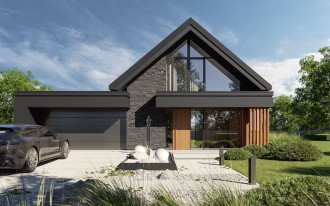 Klimatyczna architektura w eleganckim wydaniu - HOMEKONCEPT 166 G2