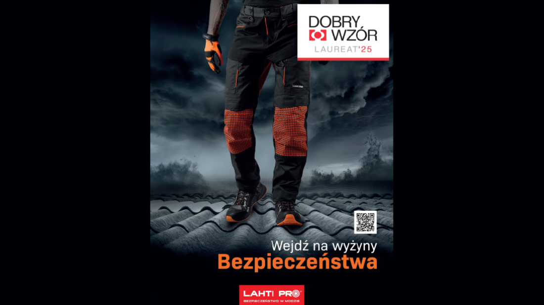 Dobry Wzór 2025 ponownie dla Lahti Pro: Spodnie dekarskie, które zmieniają zasady gry