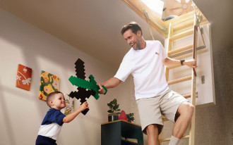 Komfortowy dostęp na strych schodami FAKRO GREENSTEP