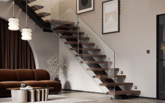 Nowe modele schodów na stalowej belce centralnej: REVE oraz REVE SLIM