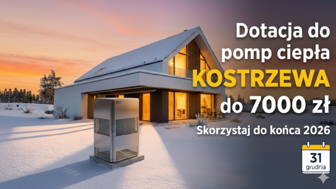 Dofinansowanie na pompę ciepła 2026: Jak zdobyć nawet 7 tys. zł i obniżyć koszty ogrzewania?