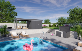 Hörmann pokaże domki ogrodowe Juno na Warsaw Garden Expo 2026. Na żywo zobaczysz też nowe zadaszenie boczne