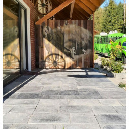 Płyty TRAWERTYN w systemie REPLICO