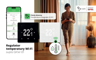 GKW-01 regulator temperatury WI-FI - sterowanie temperaturą