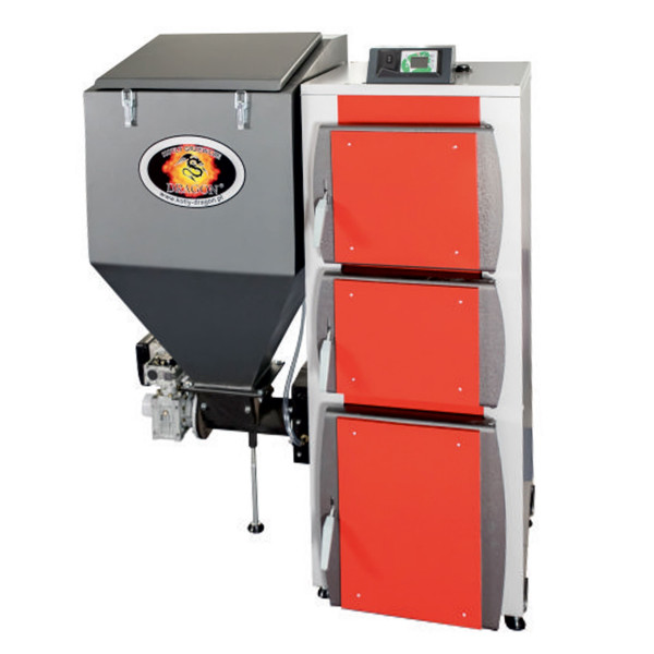 Kocioł 10KW z podajnikiem DRAGON V+