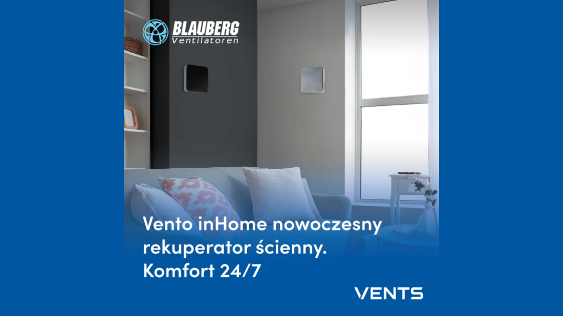 Świeże powietrze bez strat ciepła. Dlaczego warto postawić na rekuperację ścienną zimą?