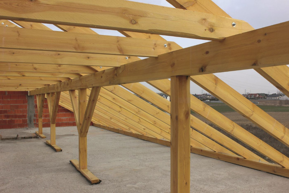 prefabrykowane wiązary