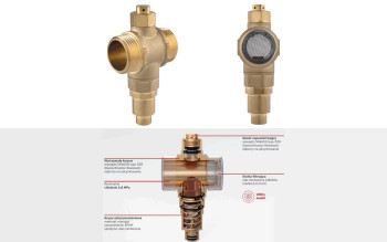 Zawory antyzamrożeniowe FERRO AFV do pomp ciepła – niezawodna ochrona instalacji podczas mrozów