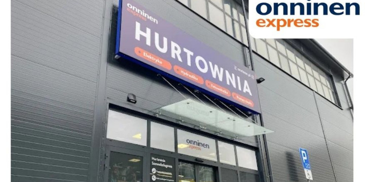 Onninen Express w Krakowie - samoobsługowa hurtownia dla instalatorów, elektryków i ekip budowlanych