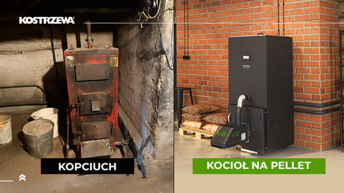 Kocioł pelletowy a "kopciuch" - czym się różnią i dlaczego warto wybrać nowoczesne rozwiązanie?