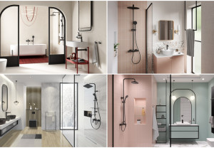 Aranżacje łazienek z czarną armaturą w roli głównej