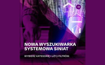 Wyszukiwarka rozwiązań systemowych Siniat - szybki dobór i komplet dokumentacji