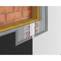 BP15 EXT – listwa dylatacyjna do ETICS