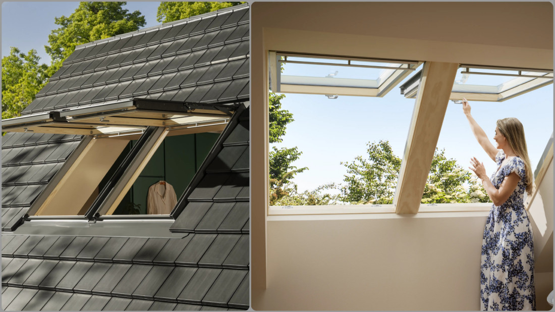 Okna klapowo-obrotowe VELUX GNL i GNU - nowości 2026