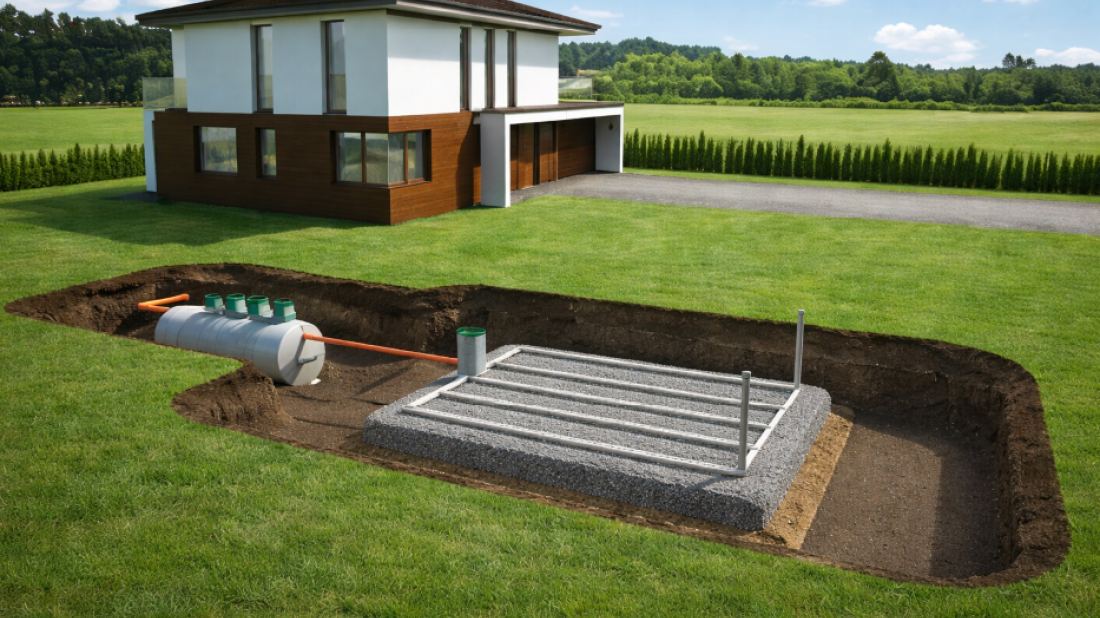 Przydomowa oczyszczalnia biologiczna EKO-BIO 1500 l - ekologiczne oczyszczanie ścieków na co dzień