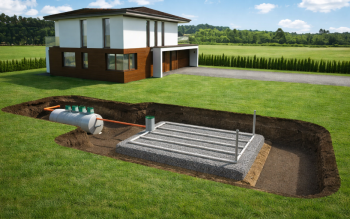 Przydomowa oczyszczalnia biologiczna EKO-BIO 1500 l - ekologiczne oczyszczanie ścieków na co dzień