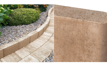 Perfekcyjne łuki w ogrodzie bez cięcia - poznaj możliwości obrzeża Breve Lumino