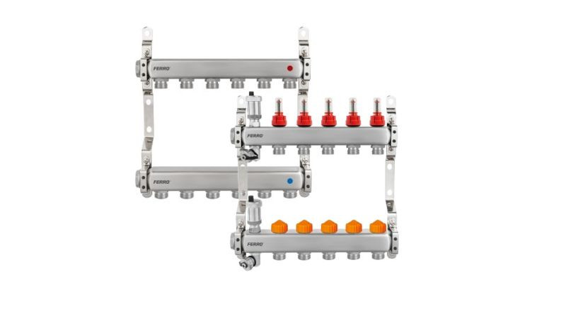 Nowe rozdzielacze FERRO do podłogówki i grzejników
