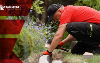 Koniec z trawą na rabacie: Prosta opaska, która robi różnicę