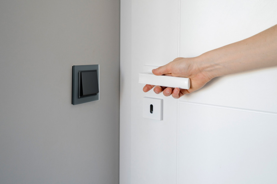 Ramka pojedyncza SONATA - szkło szare, szronione