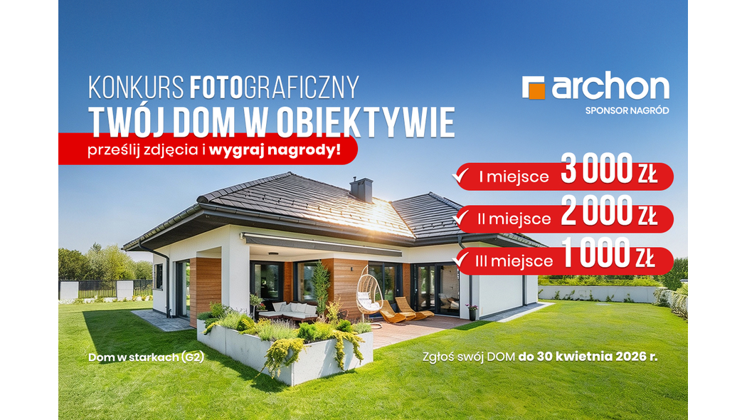 "TWÓJ DOM W OBIEKTYWIE" - poznaj Laureatów konkursu ARCHON+ i dołącz do kolejnej edycji!