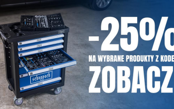 Warsztat 25% taniej: Sprawdź kody rabatowe na sprzęt Scheppach!