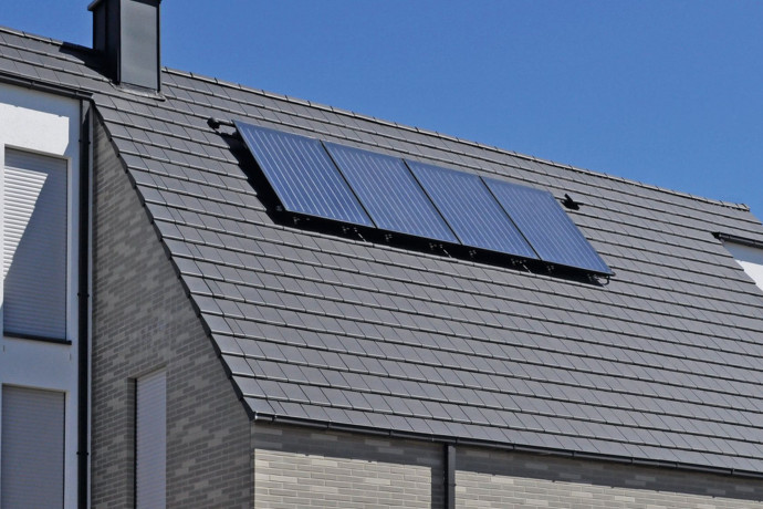 Bergamo antracytowa angoba - modny szary dach z ceramiki