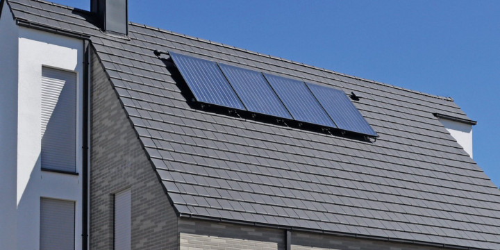 Bergamo antracytowa angoba - modny szary dach z ceramiki