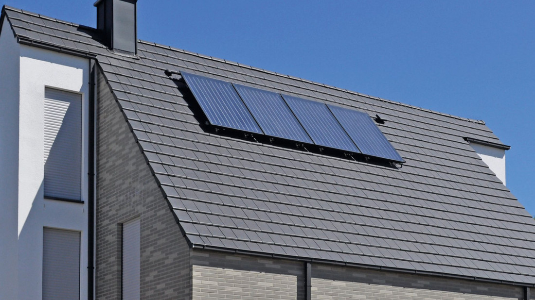 Bergamo antracytowa angoba - modny szary dach z ceramiki