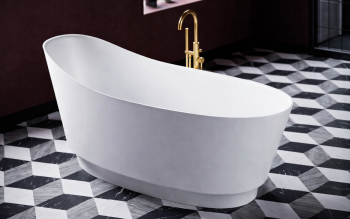 NEO M+ od OMNIRES: Minimalizm z neoklasycznym detalem w wannach i umywalkach