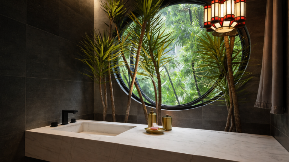 Łazienka w pełnej harmonii z naturą. Odkryj najmodniejszy trend Bio w aranżacji wnętrz