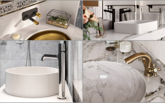 Umywalka z baterią łazienkową FDESIGN. Idealnie dobrany duet