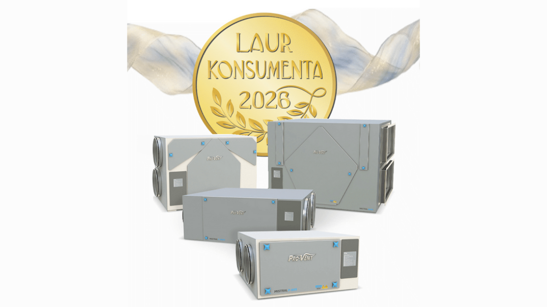 Zaufanie poparte jakością: Złoty Laur Konsumenta 2026 dla marki PRO-VENT